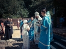 Епископ Алексий возглавил Божественную Литургию в мужском монастыре